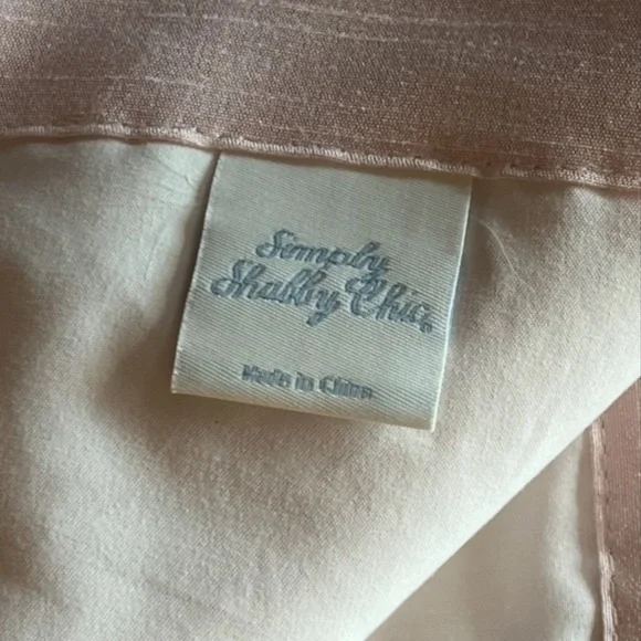 Simply Shabby Chic Faux Silk Balloon Shade Curtain Panels - Picture 6 of 6